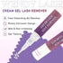 Cream Lash Glue Remover Low Irritation for Sensitive Skin